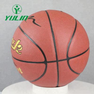 China Custom Made Indoor Outdoor Basketball Basketball Court Wholesale Custom Any Size Basketball Ball for sale