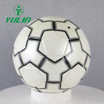 China interior & Factory Supplier Customized Official Training Soccer Ball Rubber Bladder Outdoor Machine Sewn Football for sale