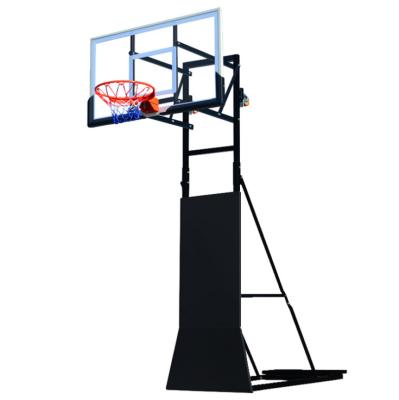 China Height Adjustable Basketball Stand Outdoor Adjustable Sports Equipment Forming Movable Basketball Hoop Stand for sale