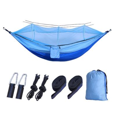 China Modern Sporting Goods Fashion General Purpose Double Camping Portable Printed Nylon Outdoor Hammock for sale