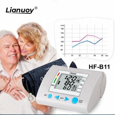 China Lianuoy Blood Pressure Classification (WHO) Indicator Arm Style BP Monitors Factory Wholesale Automatic Electric Digital Boiling Point Machine Pressure Arm Blood Pressure Monitor for sale