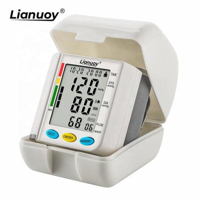 China Has a WHO display function to warn patients Wrist Blood Pressure Monitor Manufacturer Wireless Digital Lcd Full Automatic Hypertensive Talking High Boiling Point Automatic Control Heart Rate in advance for sale