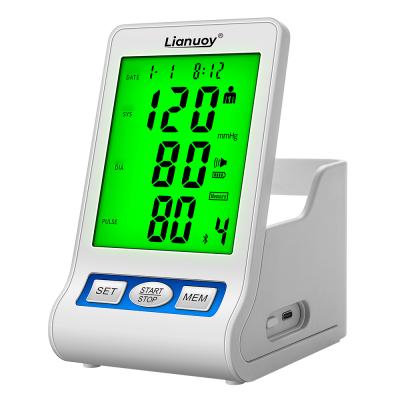 China Most Popular Home Hospital in Hospital and Home Care Battery Digital Arm Daily Automatic Blood Pressure Monitor for sale