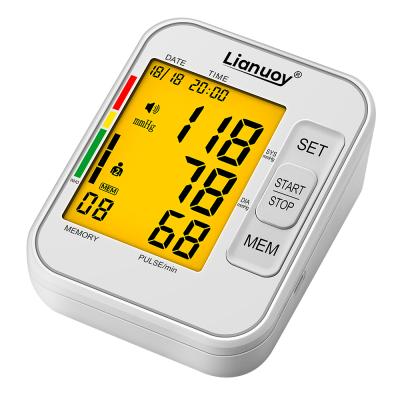 China Daily Check Promotional Easy Home Hospital To Carry Household Automatic And Battery Advanced Type Medical Blood Pressure Household Arm Monitor for sale