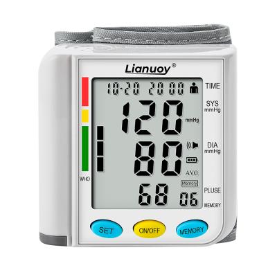 China Portable Home Digital Hospital Wrist Blood Pressure Monitor Sphygmomanometer Automatic Home Blood Pressure Monitors for sale