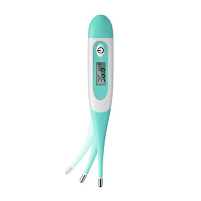 China Wholesale Blue Household Baby Thermometer Ear Forehead LCD Display Medical Digital Thermometer for sale