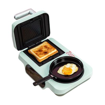 China Easily cleaned three in one breakfast machine one in one home multi-function sandwich machine fried toaster toaster for sale