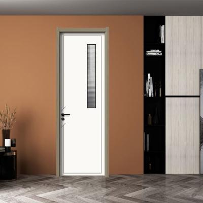 China Sound Insulation Bosya British Wooden Doors Luxury Modern Wooden Door Designs Interior Soundproof Internal Doors for sale