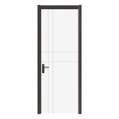 China 2020 New Wpc Doors Waterproof Country Style White Interior Wpc Door for sale