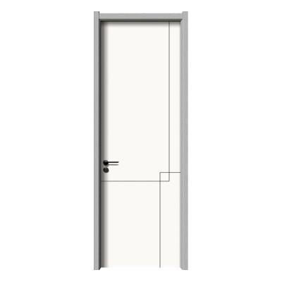 China soundproof wpc door wpc door panel yoocs soundproof limiting wpc door panel waterproof Bosya new style with low price for sale