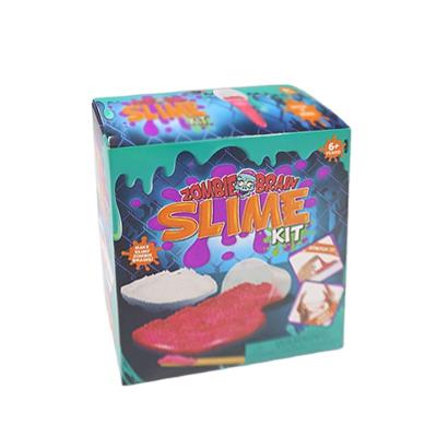 China Creative Toy Clay Mud Slime Mud Solid Color Relief Kit DIY Toy Crystal Magic Clay Flash Powder for sale