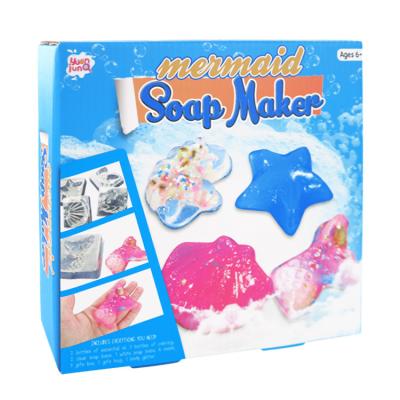 China Business Gift Toy Set Children DIY Gel Soap Making Science DIY Toys Educational Soap for sale