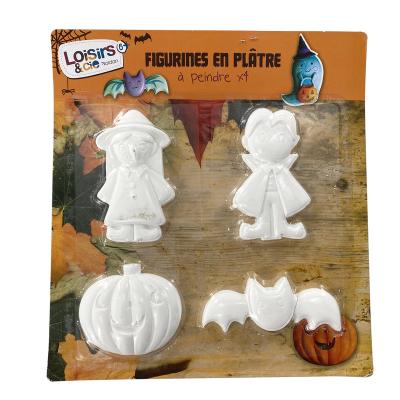 China Custom Educational Toys DIY Halloween Plaster Coloring Set YJ-TA-20020 for sale