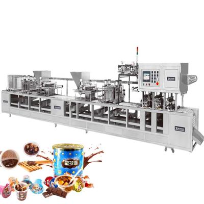 China CFD-42 Beverage Two Colors Automatic Chocolate Filling And Sealing Machines for sale