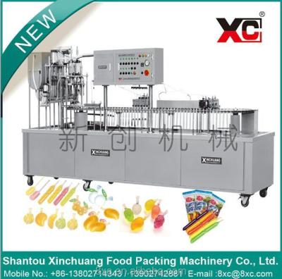 China Beverage Banana Shape Ice Jelly Packing Machine /ice Popsicle Filling Sealing Machine for sale