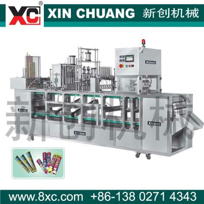 China Ice Cream PLC Control Liquid And Paste Filling Machine for sale