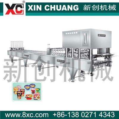 China Food Instant Noodle Bowl Sealing Machine for sale