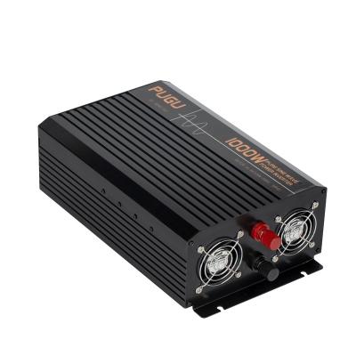 China RV DC12V To AC120V Power Inverter 1000w Pure Sine Wave Customized Outlets LCD Display Power Inverter for sale