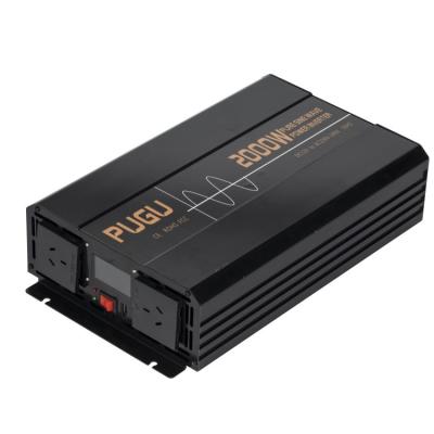 China Short Circuit Protection PUGU Inverter 48v 220v 2000W 48v 110v 2000W Pure Sine Wave Power Inverter For Car Home Appliance Yacht RV for sale