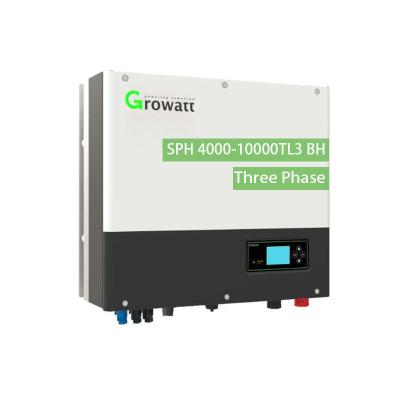 China GHY99 Growatt Hybrid Inverter Single Phase 8 KW Hybrid Inverter Off 5000 Watt Hybrid Grid Tie Inverter 505/453/198mm for sale