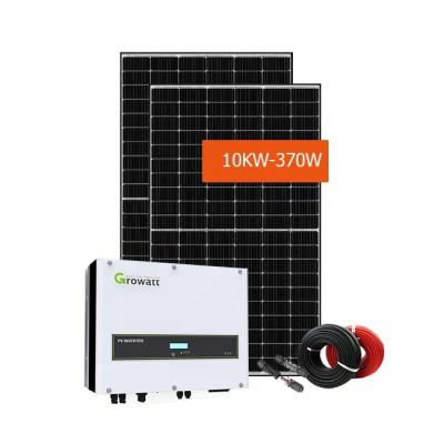 China SUNLINK Home PV25 Solar PV 10 KW Solar Panel System Home 10Kw Ongrid Solar PV System for sale