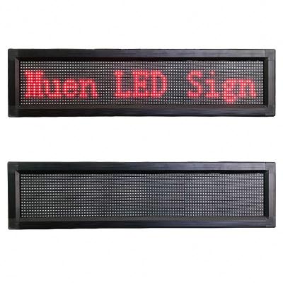 China Text Display Single Color Scrolling Led Sign Display for sale