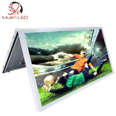 China Outdoor Advertising Display AFA8 LED Display Box Customized Outdoor Electronic Advertising Screen Flip Front Box Hold Down Front Box Rain Proof for sale