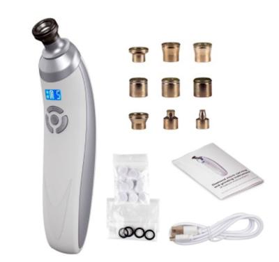 China Remover GESS Dermabrasion Diamond Blackhead Acne Remover Skin Pore Peeling Vacuum Nose Face Cleansing Facial Beauty Device for sale