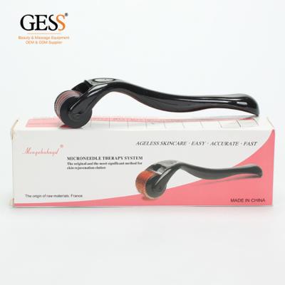 China Personal Acne Treatment GESS Skin Derma Roller Machine For Epithelial Cell Replace Titanium Ultra Sharp Microneedle Derma Roller for sale