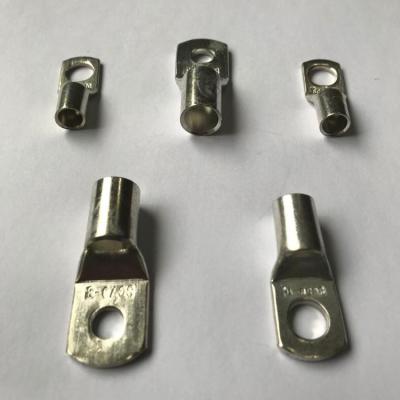 China Copper / Red Brass Electrical Cable Lug Terminal Copper End Lug for sale