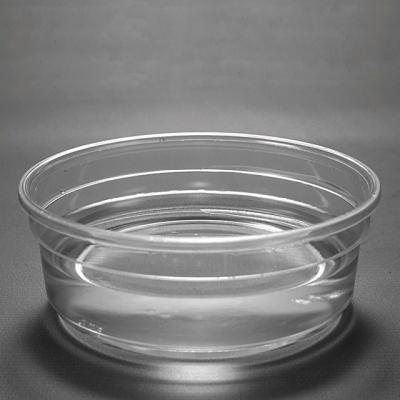 China 32 oz PET Disposable Plastic Grocery Clear Roundp Disposable Food Container With Lid for sale