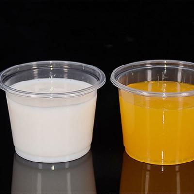 China PET Factory Supply Customized 3oz Plastic Food Packaging Container Disposable PET Sauce Cup With Various Specifications for sale