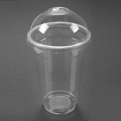 China Custom Disposable Plastic Cup Factory Clear Beverage Cups Clear Plastic Cup 20oz 600ml 600ml for sale