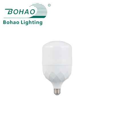 China Desktop Household LED Light Bulb Plastic Coated Aluminum Lamp Bulb E27 20w30w40w50w for sale