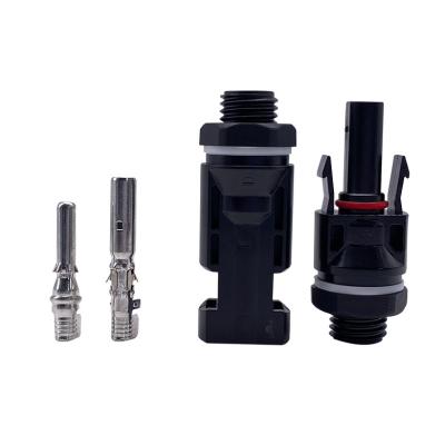 China Mc4 Waterproof IP67 High Quality DC Mc4 Copper Waterproof Male Female Solar Panel Cable Connectors for sale