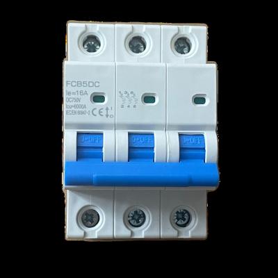 China DC Disjuntor 2p 4p 10A 16A 25A 32A 40A 50A 63A 1000VDC DC Breaker For Solar Panel Mini DC Circuit Breaker 4.5ka for sale