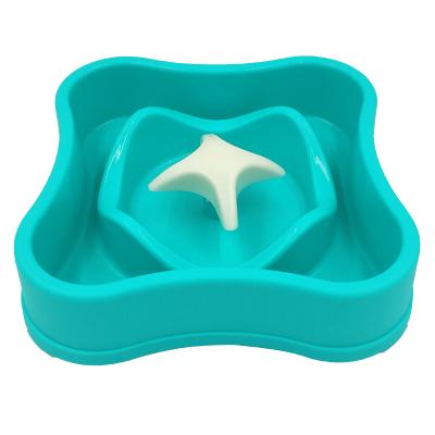 China New Anti-Slip Durable Dogs Design Slow Driver Dog Bowl for sale