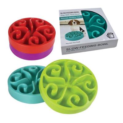 China Wholesale Stocked High Quality And Cheap Price Slow Feeder Dog Bowl for sale