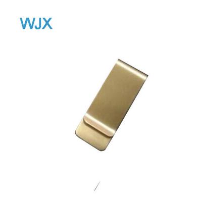 China Copper Customized High Quality Metal Silver Clip for sale