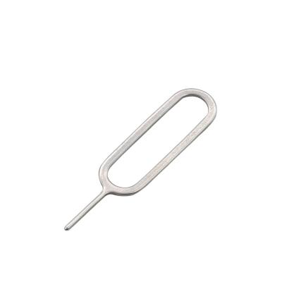 China Mobile Phone Sim Card Needle Tray Removal Eject Pin Stainless Steel Needle for sale