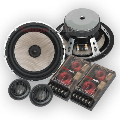 China Aluminum Two Way Car Speakers 6.5Inch 200W Full Range Component Speaker, Car Audio Speaker for sale