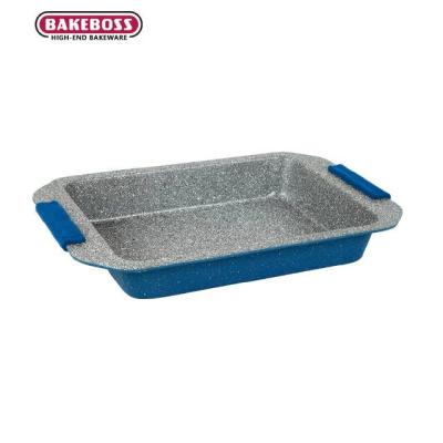 China Baking Tray Baking Tray Restaurant BAKEBOSS Baking Tray Cake Non-Stick Rectangular Oven Baking Tray Home Baking Tray for sale