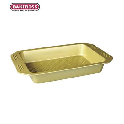 China Oven Baking Pan Bread Baking Toolbox Rectangular Metal Tray Toast BAKEBOSS Home Kitchen Cake Mold Restaurant For Cake for sale