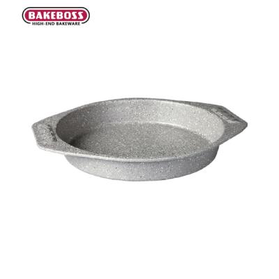 China Home Kitchen Restaurant BAKEBOSS Non Stick Coating Carbon Steel Depp Around Baking Tary Baking Pan Pie Mold Kitchen Baking Tray For Making Cake Pizza for sale