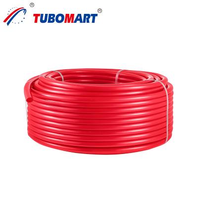 China DN 16 mm - 32 mm tubo de agua de Pex cruzado enlazado de polietileno rojo en venta