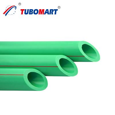 China Plastic PPR Pipe 1.25mpa - 1.6mpa Polypropyleen Random Pipe Lage warmtegeleidbaarheid Te koop