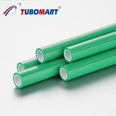 China Radiant Floor Heating PN25 PPR Pipe 1.25mpa - 1.6mpa Polypropyleen Plastic Pipe Te koop