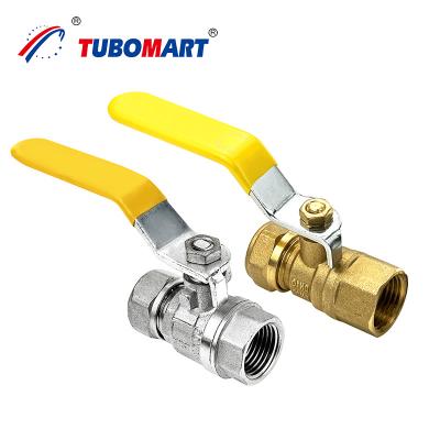 China ISO 17484-1 & AS 417.8 NPT Or BSP Threads Brass Forged Ball Valve For Gas And Water for sale