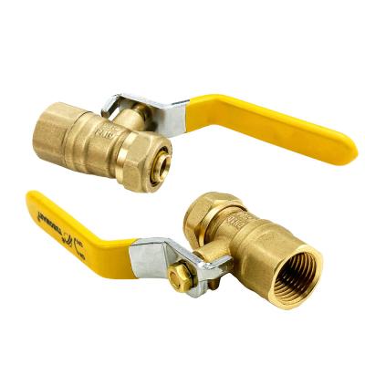 China High Pressure Customized Support Brass Gas Valve 1/4-4'' With SAI GLOBAL AS4617-2004 Certification zu verkaufen