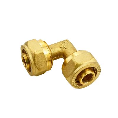 China Professional Factory Brass Elbow Tee Fitting Flexible Straight Union For Plastic Pipe Copper Screw Fittings For Water for sale